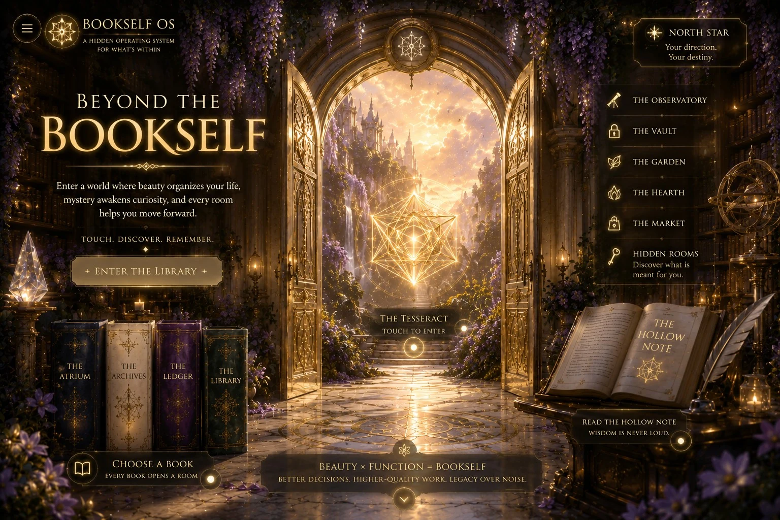 Bookself Candy Shop environment from the live product world